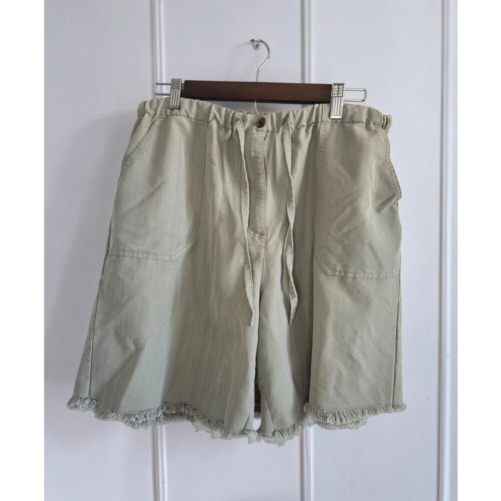 Havana Jack’s Café Khaki Drawstring Shorts – Women’s PXL (Plus XL)